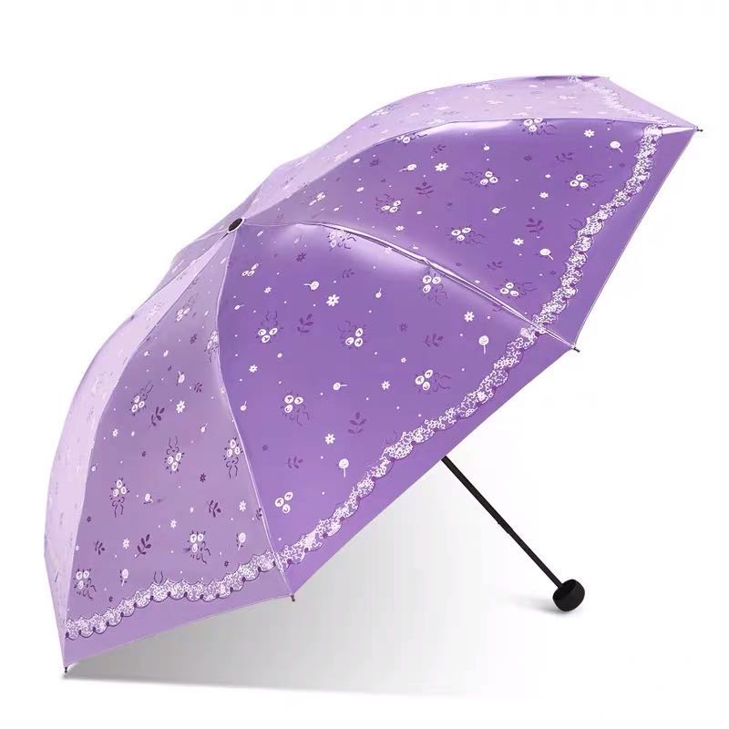 善妮欧德(suniode)折叠雨伞 小清新花色 混色天堂