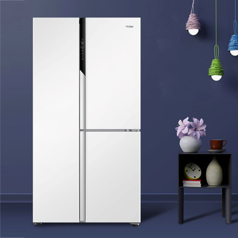 海尔(Haier)BCD-501WLHTS79W9U1 501L大容量对开三门T型冰箱 风冷无霜 变频一级 超薄嵌入冰箱