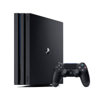 索尼（SONY）PlayStation 4 国行ps4pro家用电视游戏机ps4pro2TB黑色+黑色手柄（双手柄）