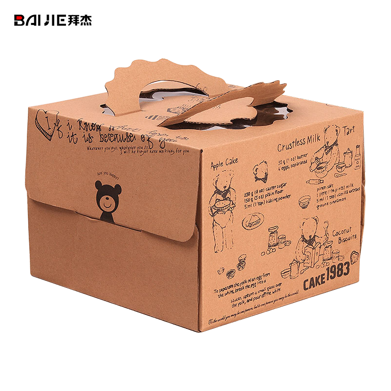 烘焙蛋糕盒的常見類型有哪種