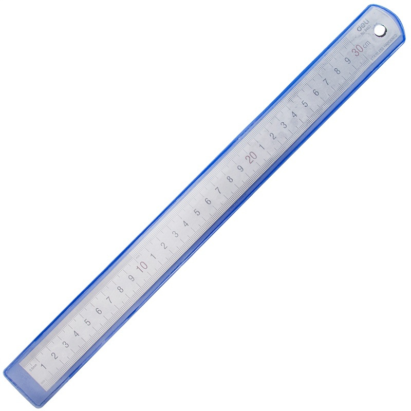 得力8463钢尺30cm