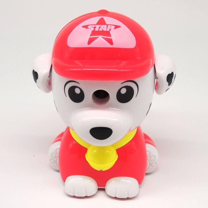 刀手摇卷笔刀儿童转笔刀刨笔刀绞笔刀削笔刀汪汪队红色只买卷笔刀手摇