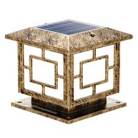 太阳能柱头灯户外庭院灯花园别墅大门灯户外围墙灯门柱灯防水墙头柱子灯