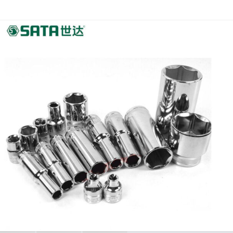 世达工具10MM6角套筒头加长套筒头汽车维修套管扳手风炮-08 12407(14mm)