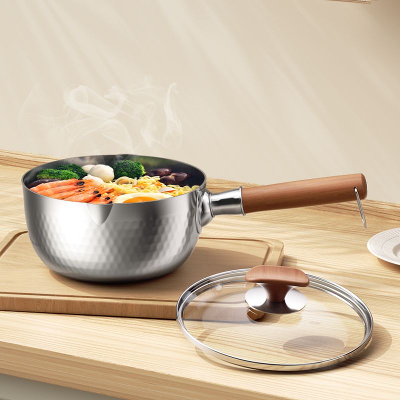 康巴赫316L三层钢雪平锅高清大图