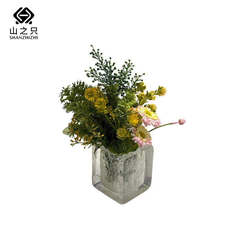 山之只 小雏菊花艺摆件 MZ0263 个高清大图