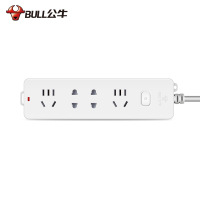 公牛(bull) 公牛插线板 GN-211 四孔总控4米