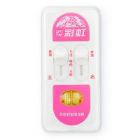 彩虹(RAINBOW)电热毯双人电褥子(2.0*1.8米)加大三人加厚双控双温电热褥 安全保护电褥毯除湿排潮花色随机