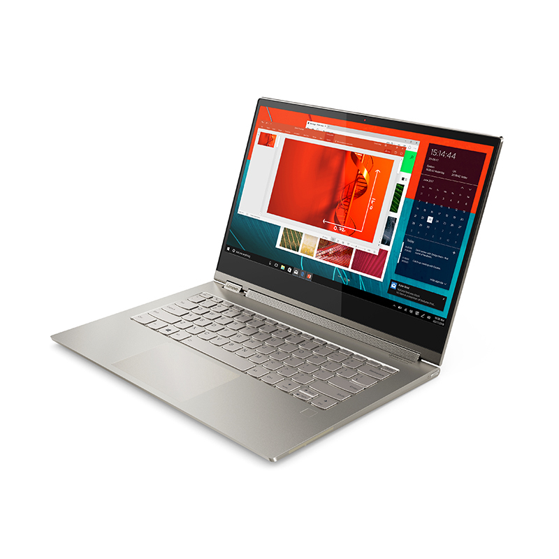 联想(Lenovo) YOGA C930 英特尔® 酷睿™i5 13.9英寸轻薄触控变形笔记本电脑(i5-8250U 8GB 512GB SSD Office2016) 银色