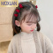 MOXUAN儿童毛绒爱心发夹女童宝宝编头发小卡子发饰小女孩刘海夹头饰抓夹