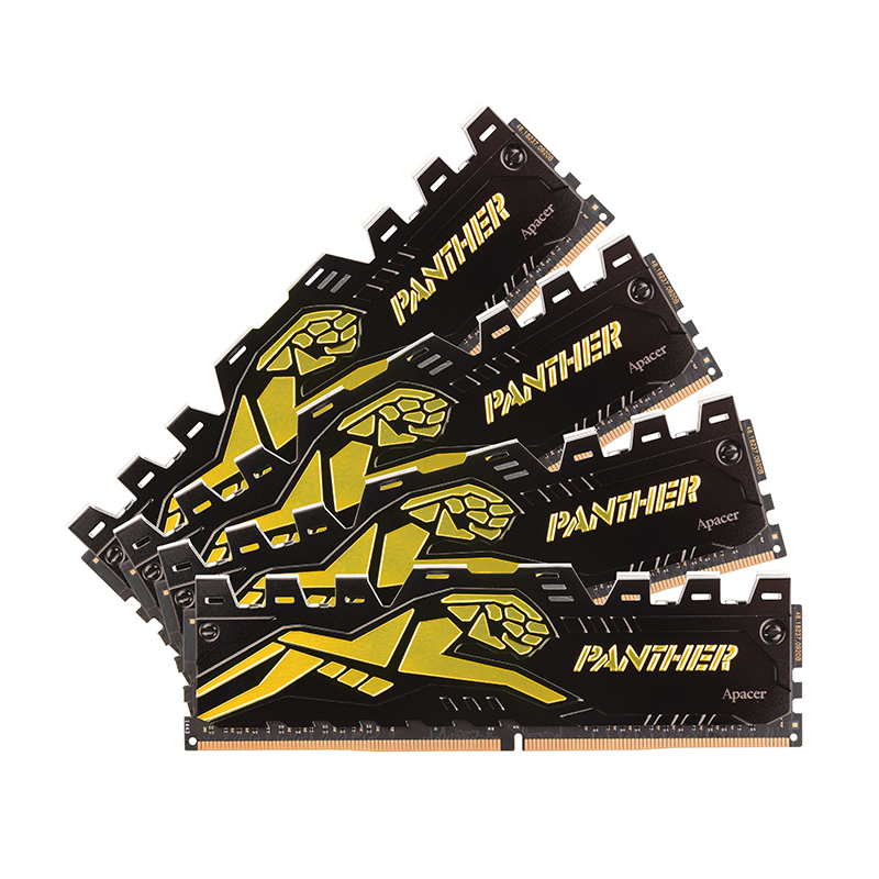 宇瞻(Apacer) 8GB 3000频率 DDR4 台式机内存条/黑豹系列-呈现游戏真髓