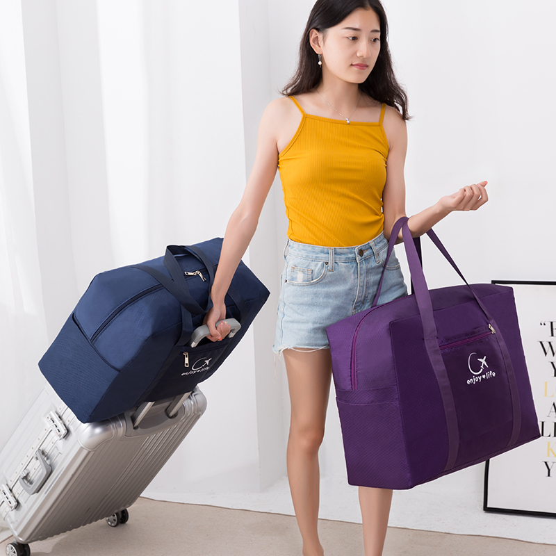 装被子的袋子防潮棉被收纳整理袋旅行搬家衣服打包行李袋家用收纳袋 三维工匠高清大图
