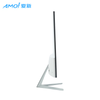 夏新（Amoi）23.8英寸曲面电脑显示器高清护眼家用办公网吧液晶监控HDMI显示屏幕 白色微边框75Hz