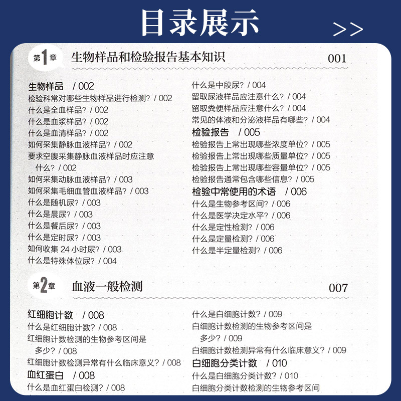 [正版]医学检验结果导读 一本书轻松读懂化验单 实用体检报告解读指南 社区医生宣教读本 基层检验医师培训书 化验结果解高清大图