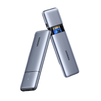 绿联（UGREEN） M.2 NVMe/SATA移动硬盘盒 Type-C3.2笔记本电脑外接SSD机械硬盘外置盒子
