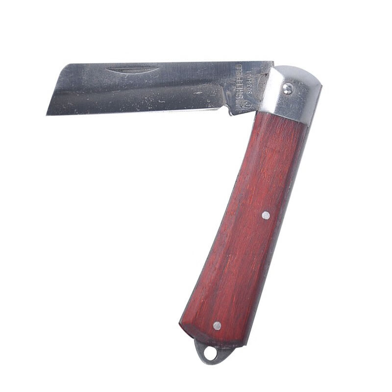 钢盾(SHEFFIELD) S036001 直刃电工刀硬质钢材【家用】