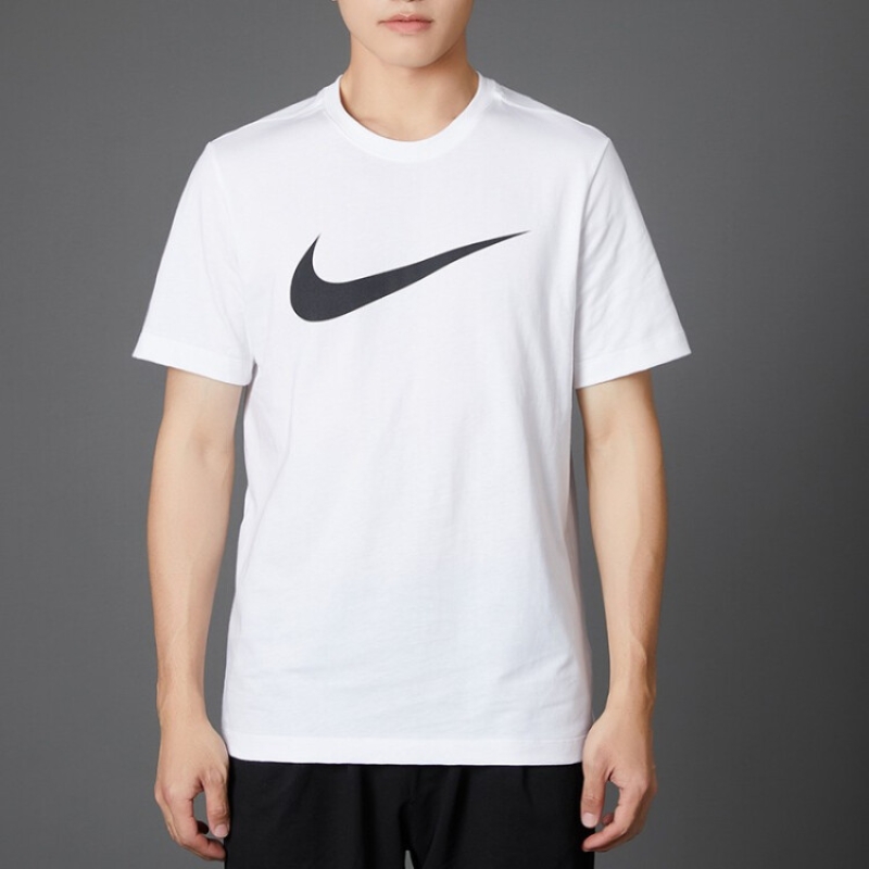 耐克（NIKE）短袖T恤男 夏季新款运动服休闲圆领半袖舒适透气短袖T恤 DC5095-100高清大图