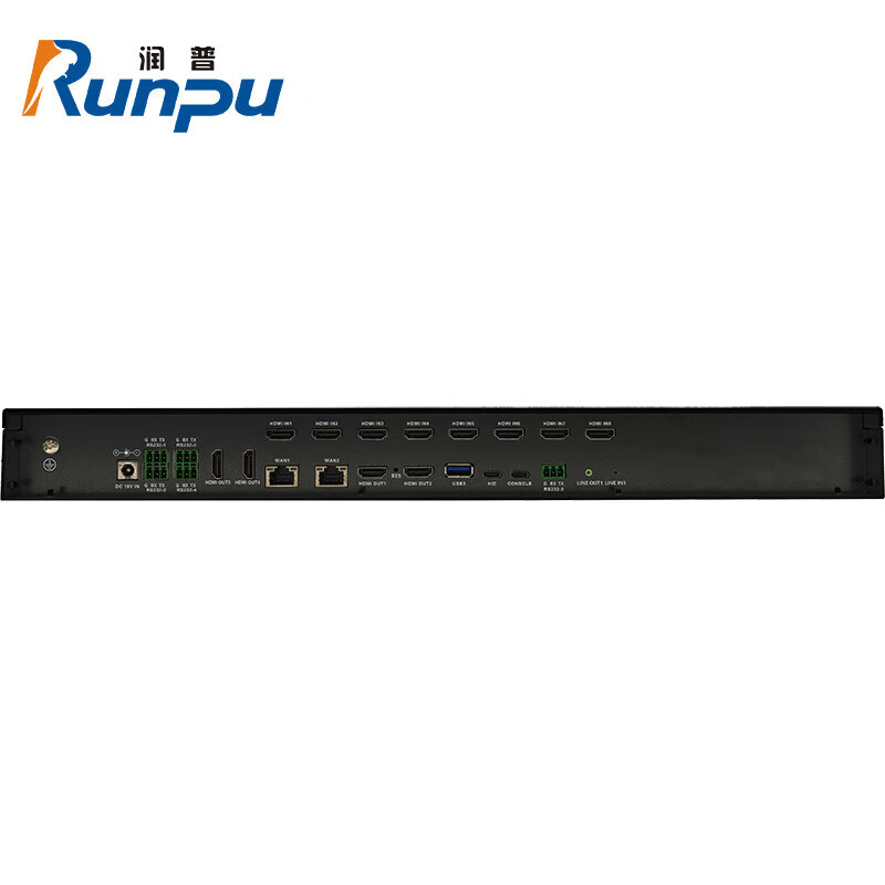 润普(Runpu)8路4K超清视频会议导播主机 导播直播系统 8路输入直播导播 RP-MPR568-4K高清大图