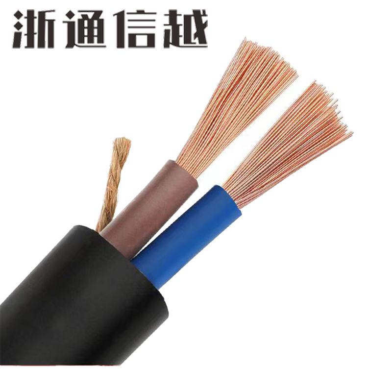 浙通信越 护套软电线 RVV 4*2.5平方/米高清大图