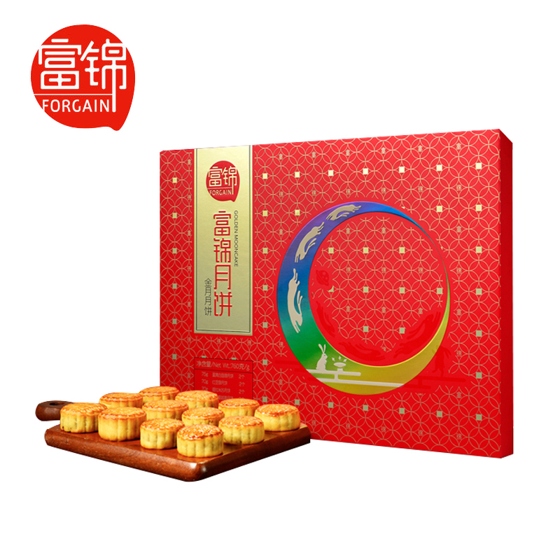 富锦金月月饼