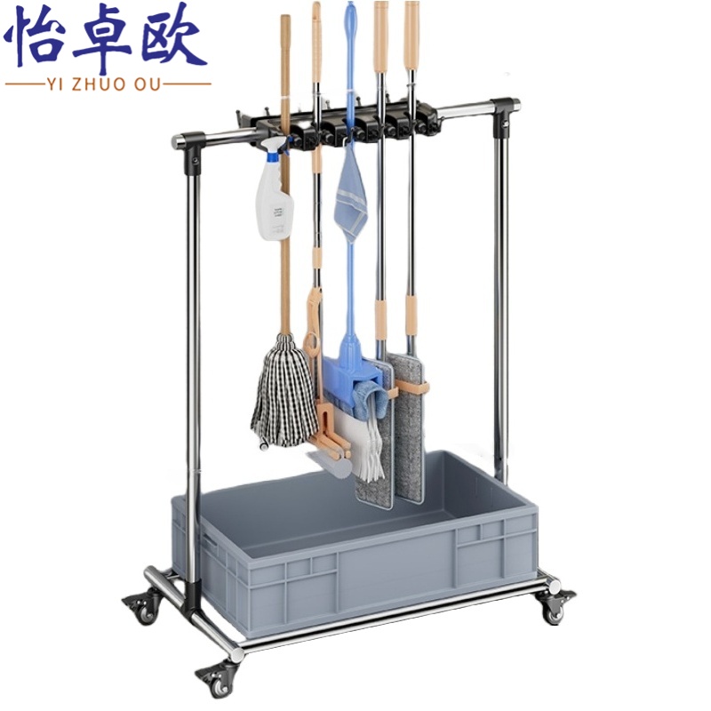 怡卓欧拖把架5拖6钩高清大图