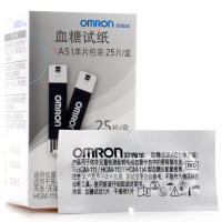 欧姆龙(OMRON)血糖试纸AS1 50片+50支采血针 虹吸式