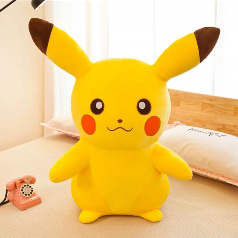 可爱毛绒玩具皮卡丘公仔布娃娃闺蜜送女孩子棒伢儿儿童玩偶生日抱枕