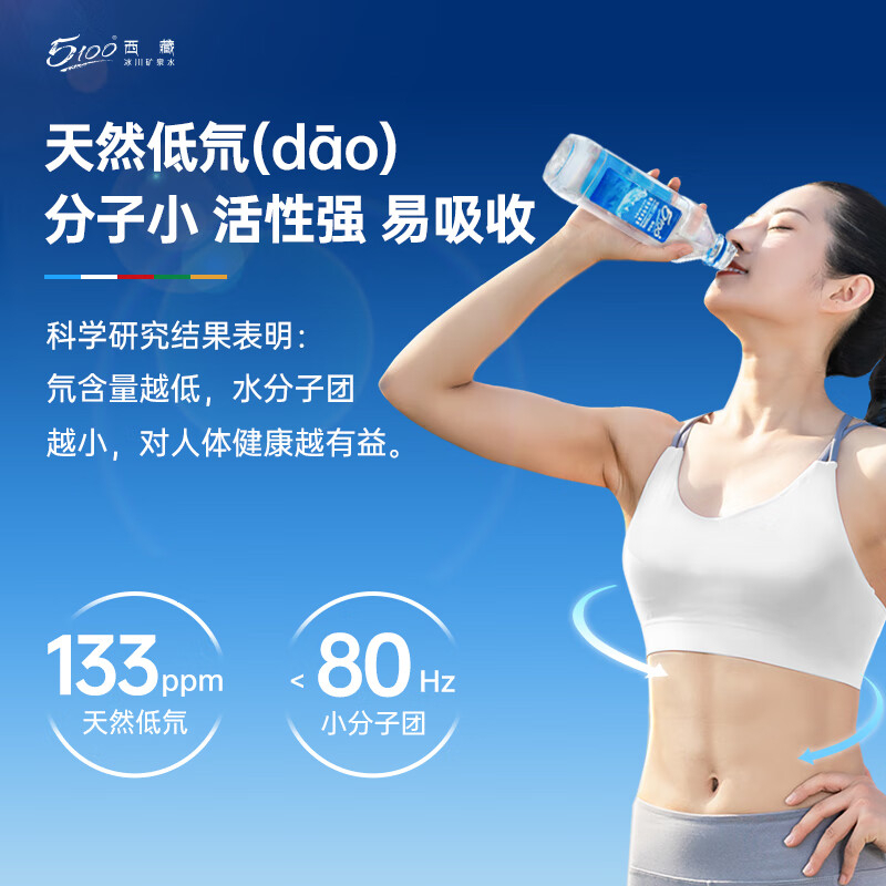5100西藏冰川矿泉水 钻石瓶-500mL*24瓶*85箱高清大图