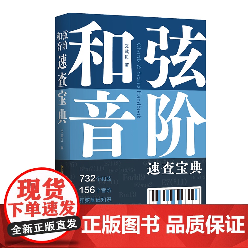 和弦、音阶速查宝典(超全和弦、音阶多维图表,查和弦、查音阶,一本工具书让你快速搞定! )高清大图