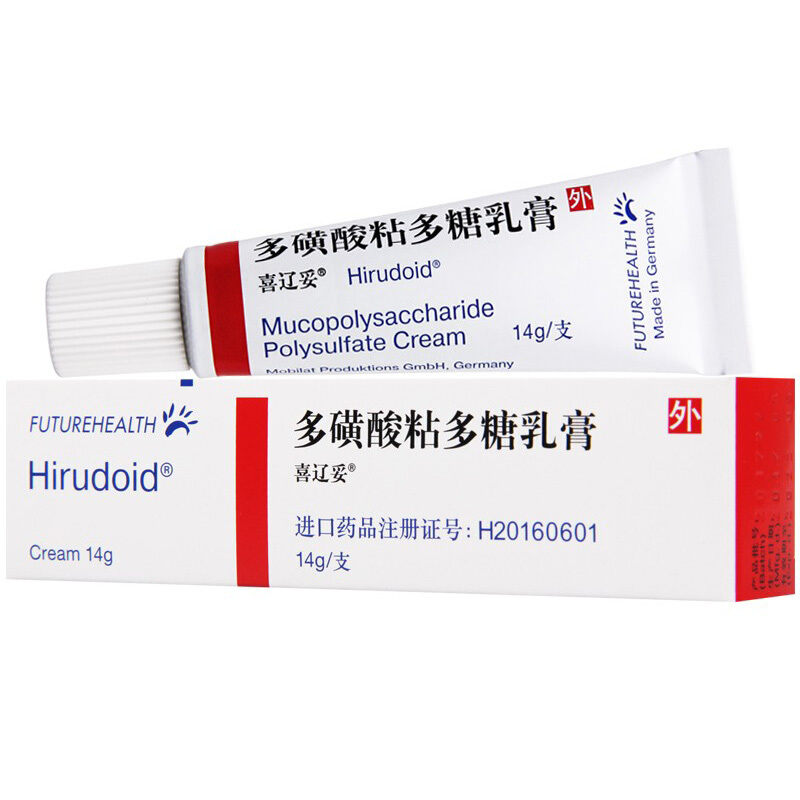 喜辽妥多磺酸粘多糖乳膏14g1支盒1盒装参数