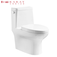 科勒旗下品牌KARAT卡丽卫浴赛琳娜连体抽水马桶防臭节水一体座便器静音坐便器防臭24708T/24709T