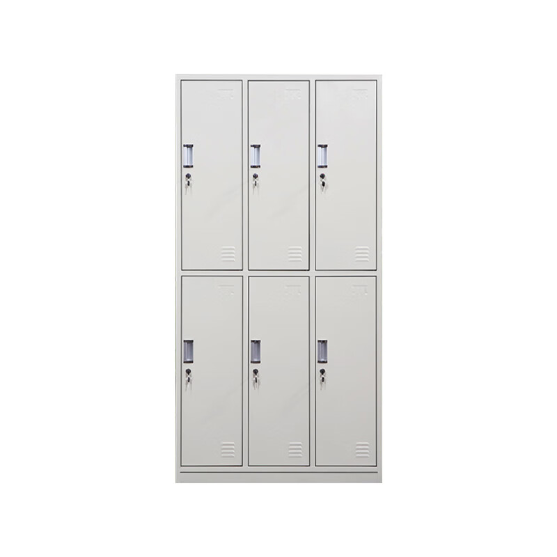 悦山 YSOA2fo6m-06HB 加厚六门更衣柜 900*420*1800mm