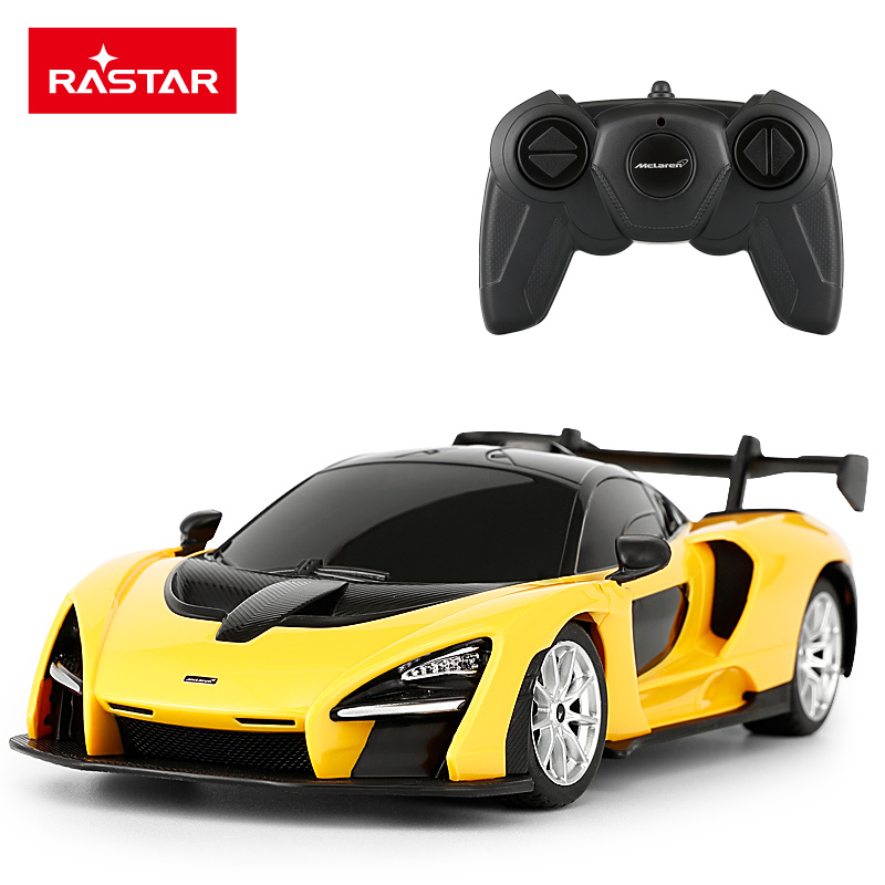 星辉(Rastar)1:24迈凯伦Senna遥控车96700黄色*18个