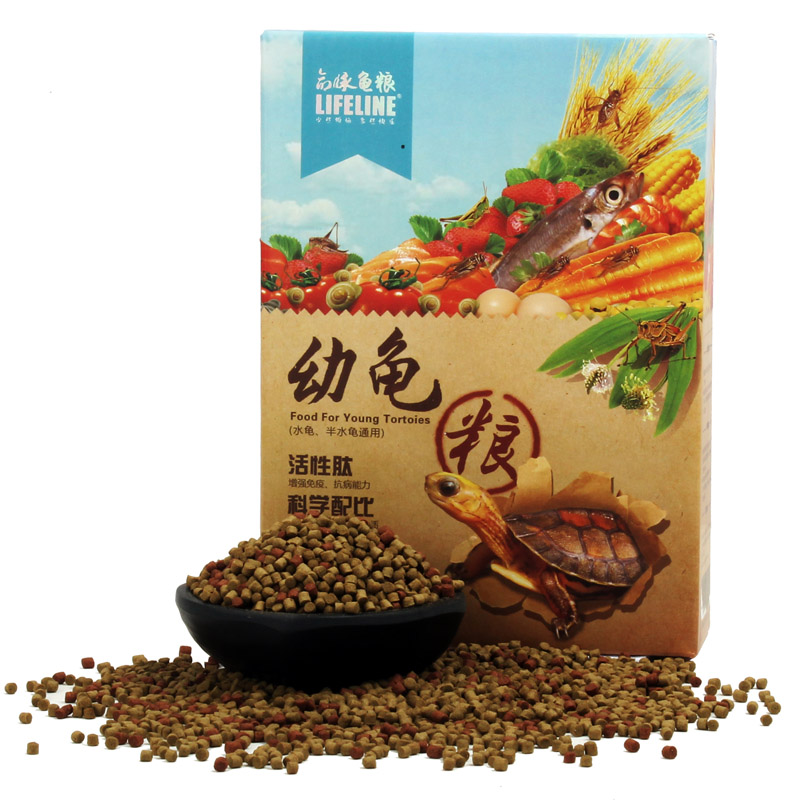 小乌龟饲料命脉龟粮水龟粮小龟粮稚龟开口粮龟食幼龟饲料高清大图