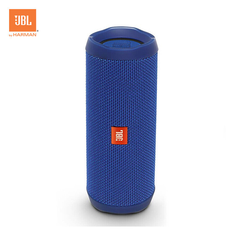 JBL Flip4 音乐万花筒4 蓝牙小音箱 音响 低音炮 防水设计 支持多台串联 便携迷你音响 音箱动感蓝