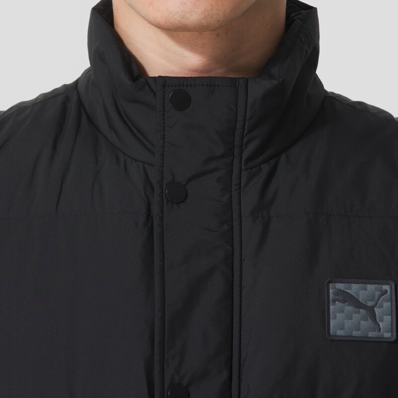 彪马(PUMA)羽绒马甲男装新款运动服上衣休闲保暖背心外套635755-01 ZP高清大图