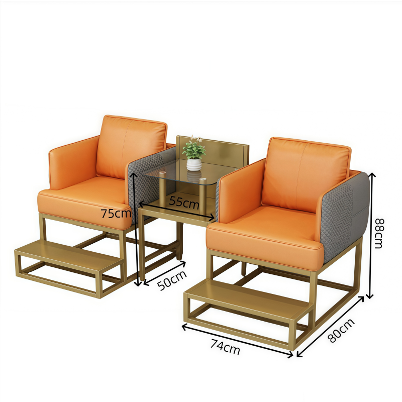 华立伟沙发组合1+1+茶几套高清大图