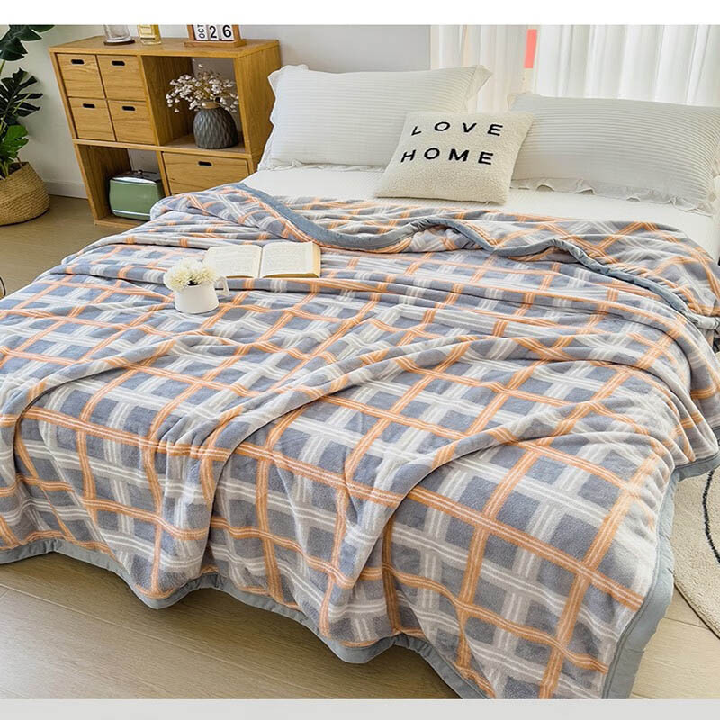 皮尔特保罗 P0LOT-2311-2云朵绒休闲毯-美宝格180cm*200cm