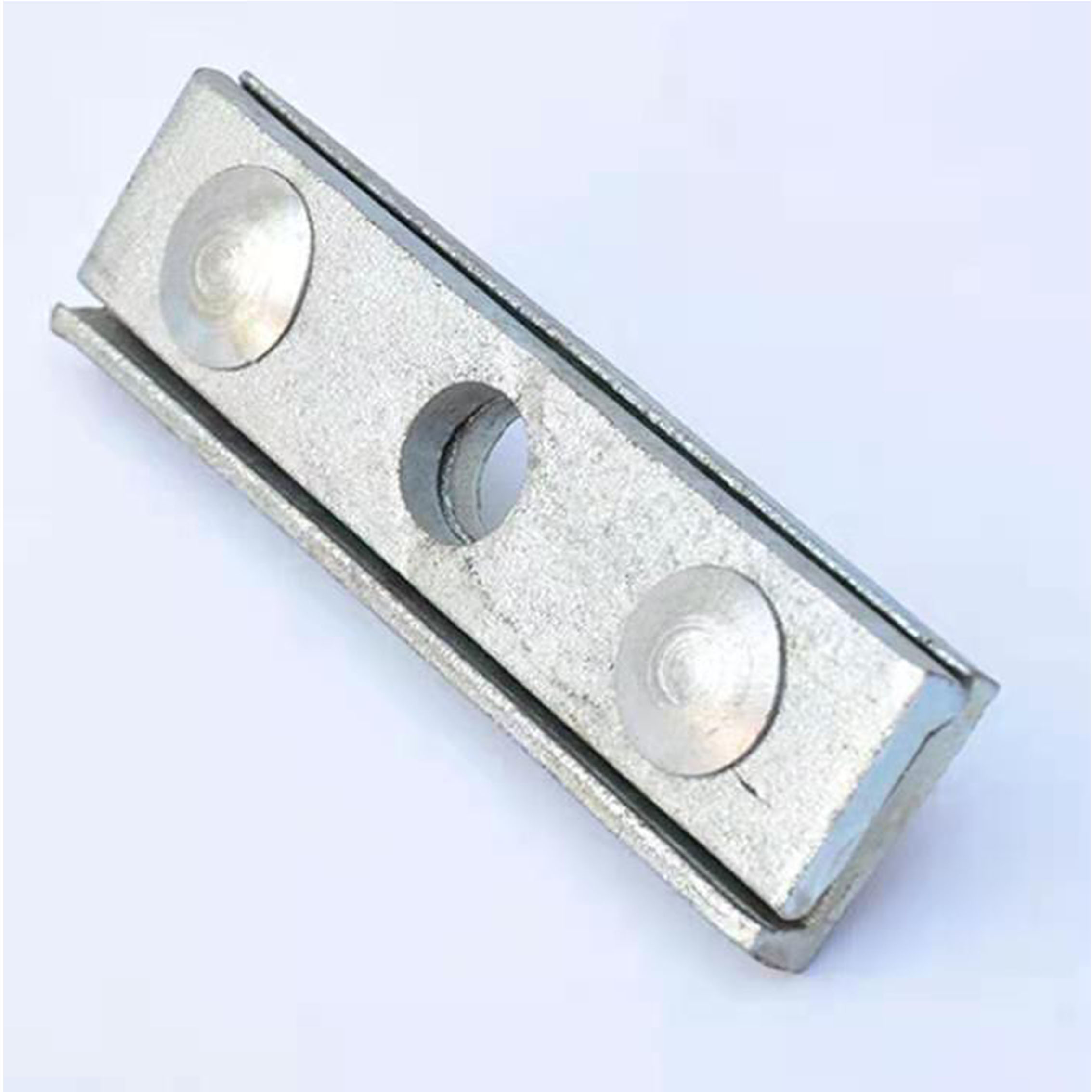 sheng chuang 三眼单槽钢绞线夹板 单槽 热镀锌/电镀锌钢材