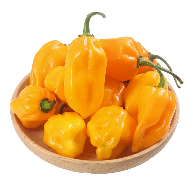 新鲜黄灯笼辣椒