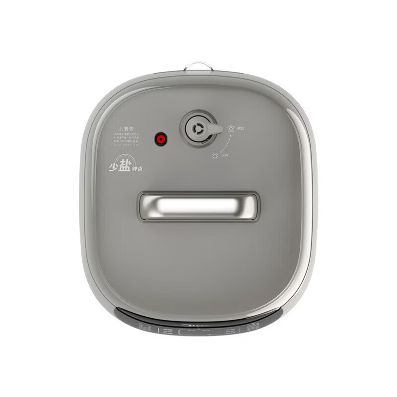 美的电压力锅5L灰色防刮耐用精钢厚釜MY-C5330G高清大图