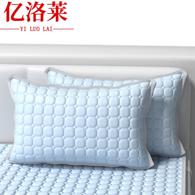 亿洛莱 凉席两件套 LX1 套高清大图