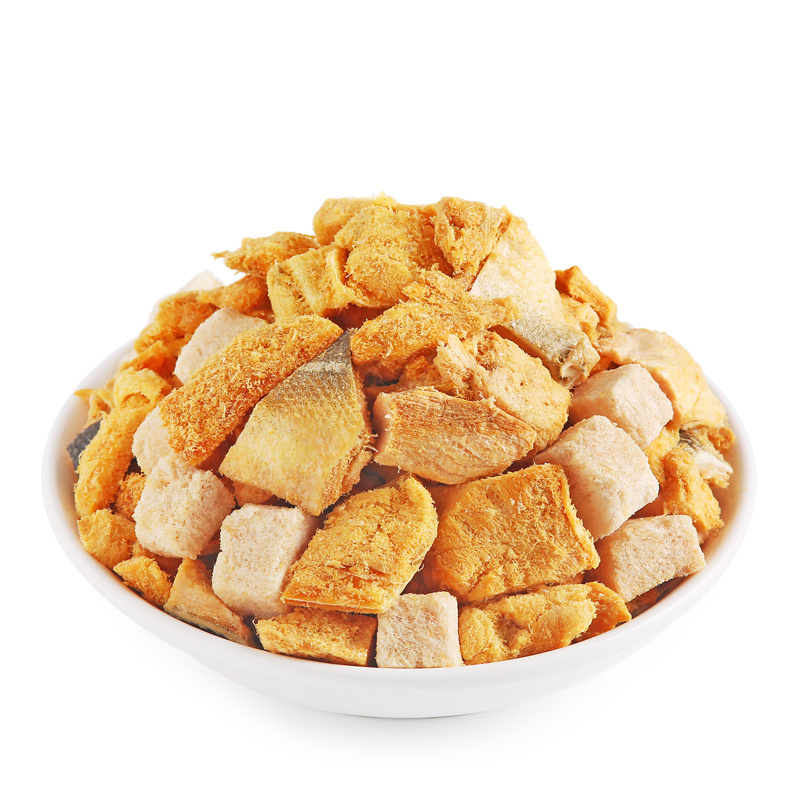 顽皮Wanpy真纯犬猫通用冻干宠物零食(鸡胸肉&三文鱼)60g