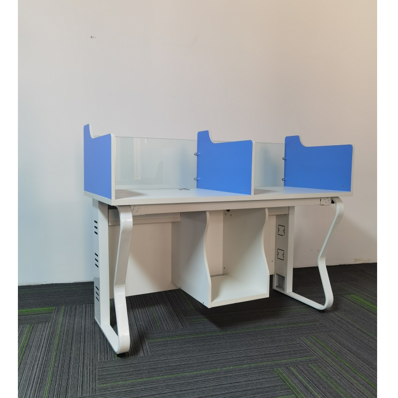 首指（SZ）钢木双人课桌椅/ SX-1406T高清大图