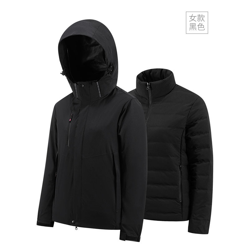 京嘉(JINGJIA) 保暖羽绒服 抵御寒风 女款羽绒服