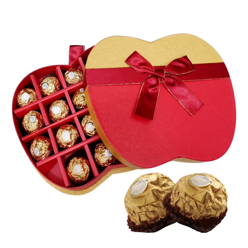 Ferrero/费列罗榛果巧克力苹果形礼盒18颗