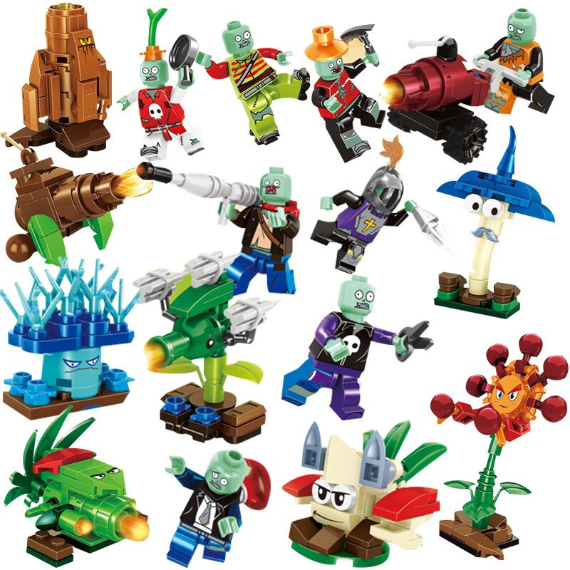 植物大战僵尸积木玩具兼容乐高花园迷宫拼装游戏农场大作战男孩子迷宫