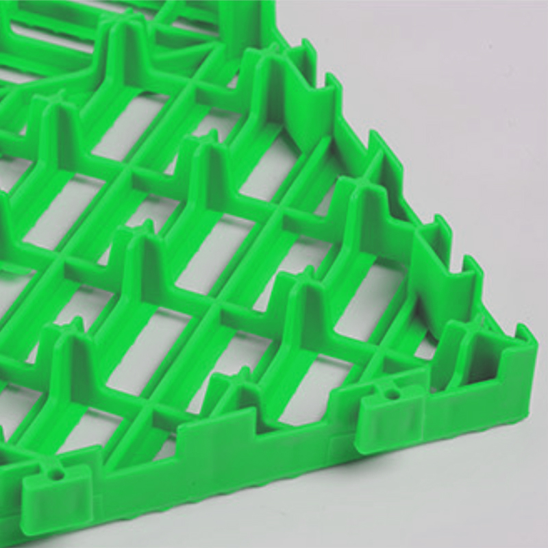 臻远 ZY3121315地格栅塑料拼接地板垫网格垫板 绿色高清大图