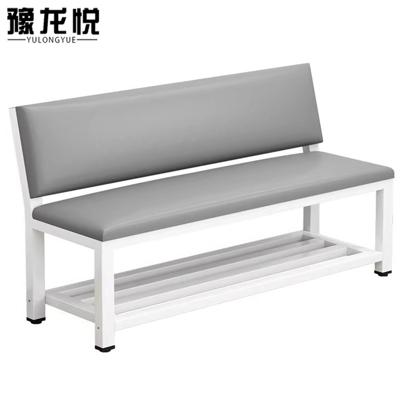 豫龙悦户外长条椅高清大图