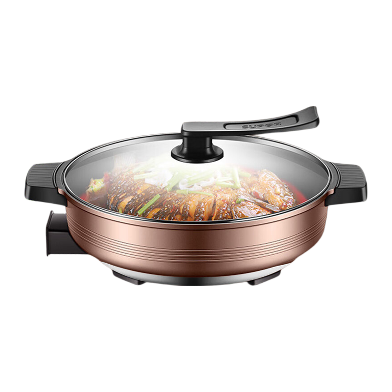苏泊尔(SUPOR)电火锅 6L大容量 电饼铛多功能家用煎烤机 多用途电煮锅 电热锅电炒锅 JJ34D05